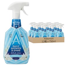 Astonish 浴廁清潔劑 白百合, 750ml, 12瓶