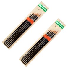 HWAHONG 華虹 700R系列 圓頭筆 6支組, 2號, 4號, 6號, 8號, 10號, 12號, 2套