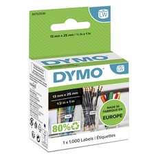 DYMO 多用途標籤 13 x 25 mm, 1000格, 1個