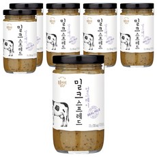 복음자리 밀크스프레드 얼그레이, 235g, 6개