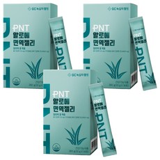 피엔티 GC녹십자웰빙 알로에 면역 젤리 14p, 3개, 280g