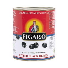 FIGARO 裴加羅 黑橄欖粒 西班牙原裝進口, 1.5kg, 1罐