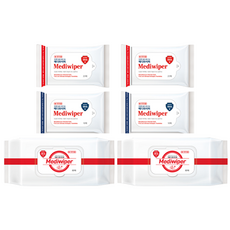 Mediwiper洗手液紙巾帽型80片+便攜20片+10片基本套組, 2組