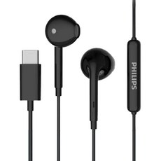 PHILIPS 飛利浦 入耳式耳機, TAE1018, 黑色