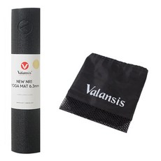 밸런시스 NEW NR1 매트 + 가방, 블랙, 1세트