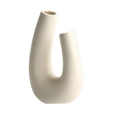 KUIBAO 快豹生活 Goyo 簡約素胚花瓶, 土黃色