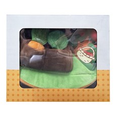 Ed.Inter 動物的花園別墅 絨毛玩具 Set, 趣味互動, 色彩繽紛, 1組