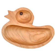 日本木質餐盤, 小鴨 原木色, 1個