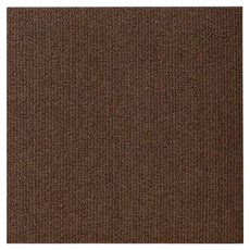 拼接地墊 Set 10入 咖啡色 聚酯纖維/TPR, 45 x 45cm, 1組