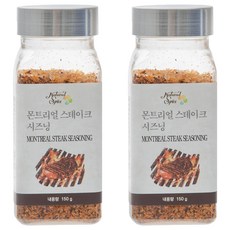 Natural Spice 蒙特婁牛排香料調味鹽, 150g, 2個