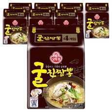 오뚜기 굴진짬뽕 라면, 32개
