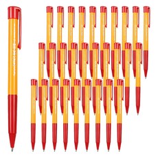 feel luck Office Bic 原子筆 1.0mm, 紅色, 36入