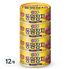동원참치 DHA 통조림, 150g, 12개