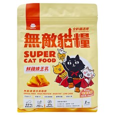 ParkCat 貓樂園 全齡貓 無穀天然高蛋白貓糧 鮮雞蜂王乳, 1kg, 1袋