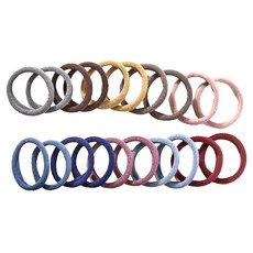 小麥購物 韓系髮圈 Y393 20入