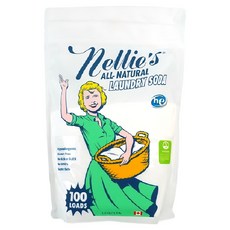 nellie's 小蘇打洗衣粉補充包, 1.5kg, 1包