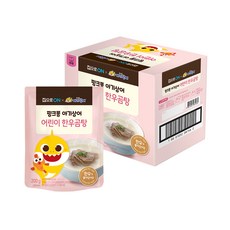 Jipeuroon 兒童韓牛海帶湯, 200g, 5包