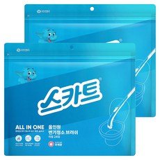 Scott 可麗舒 多合一馬桶清潔刷補充包 24入, 2個