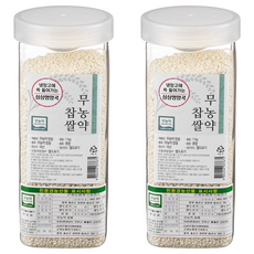 월그그린 싱싱영양통 무농약 찹쌀, 1kg, 2개