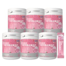 코오롱제약 프리미엄 저분자 피쉬 콜라겐 30p, 60g, 6개