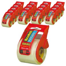 3M Scotch 迷你包裝膠帶座 132D, 透明, 18入