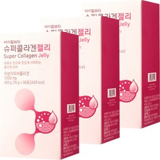 바이탈뷰티 슈퍼 콜라겐 젤리 30일분, 3개, 300g