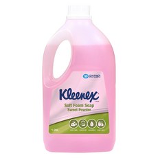 Kleenex 舒潔 大容量泡沫洗手乳補充瓶 甜蜜花香, 1.95L, 1瓶