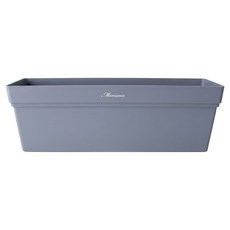 MORIANN 自動吸水長方形花盆, 灰色的, 1個