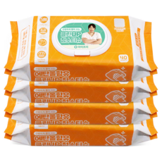 아이프리 간편하게 뽑아 쓰는 클린UP 청소티슈 캡형, 4개