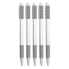 LEGO 文具 積木原子筆 52661 6歲以上, 灰色, 5支