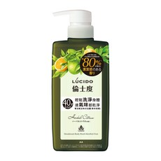 LUCIDO 倫士度 零涼感去味沐浴露 草本柑橘, 450ml, 1瓶