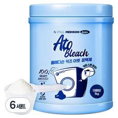 폴메디슨 키즈 아토 표백제 + 계량스푼 세트, 1kg, 6개