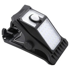 太陽能感應燈夾 白色 369g, 1個