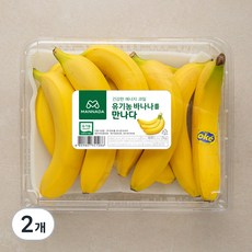 만나 페루 유기농 바나나, 2kg, 2개