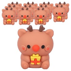 블랙트리 크리스마스 휴대용 연필깎이, 루돌프, 12개