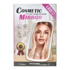 充電式三色調光LED化妝鏡, 顏色隨機