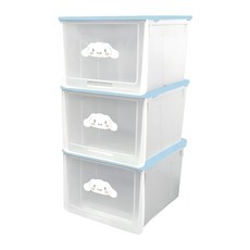 收納王妃 三麗鷗 防塵收納鞋盒3件組, 大耳狗, 3