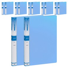 Heemang 希望文件夾 A3 清晰文件夾 20頁 增加內頁型, 天藍色, 12入