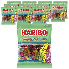 Haribo 糖醋熊果凍, 175g, 12個