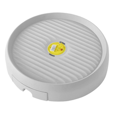 隱藏式滾輪自動排水花盆底盤, 1個, 米色