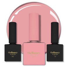 Looks bio Bellancy凝膠美甲一步膠+底膠+封層膠組, 1套, Bellancy Base 10ml+SN-12 Light Pink 10ml+Belanche Top 10ml