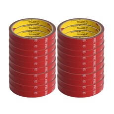 3M Scotch 雙面膠帶 14mm*1.2m 灰色, 20個