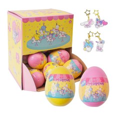 Sanrio 三麗鷗 極光秘密可愛鑰匙圈, 1組 24入, 隨機出貨