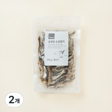 ZERO 낭장망 손질멸치, 100g, 2개