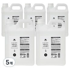 줌 리얼 대용량 100%편백수 피톤치드 원액, 2L, 5개