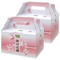 odean 歐典生機 銀耳花釀禮盒, 180g, 2盒