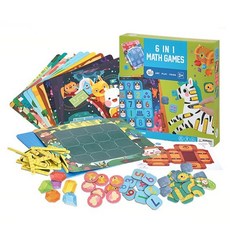 Joan Miro 基礎超級益智遊戲 6合1 93894, 1套