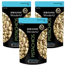 원더풀피스타치오 무염, 150g, 3개