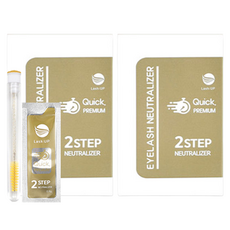 睫毛UP Quick優質燙睫毛STEP 2 10次份+盒子睫毛膏刷具 1個, 8g, 2組