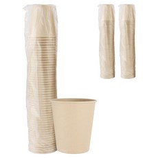 SUGARLAB 甘蔗紙杯 190ml, 3套, 50入